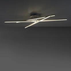 LED-Deckenlampe Alina mit RGB-Ambilight, dimmbar