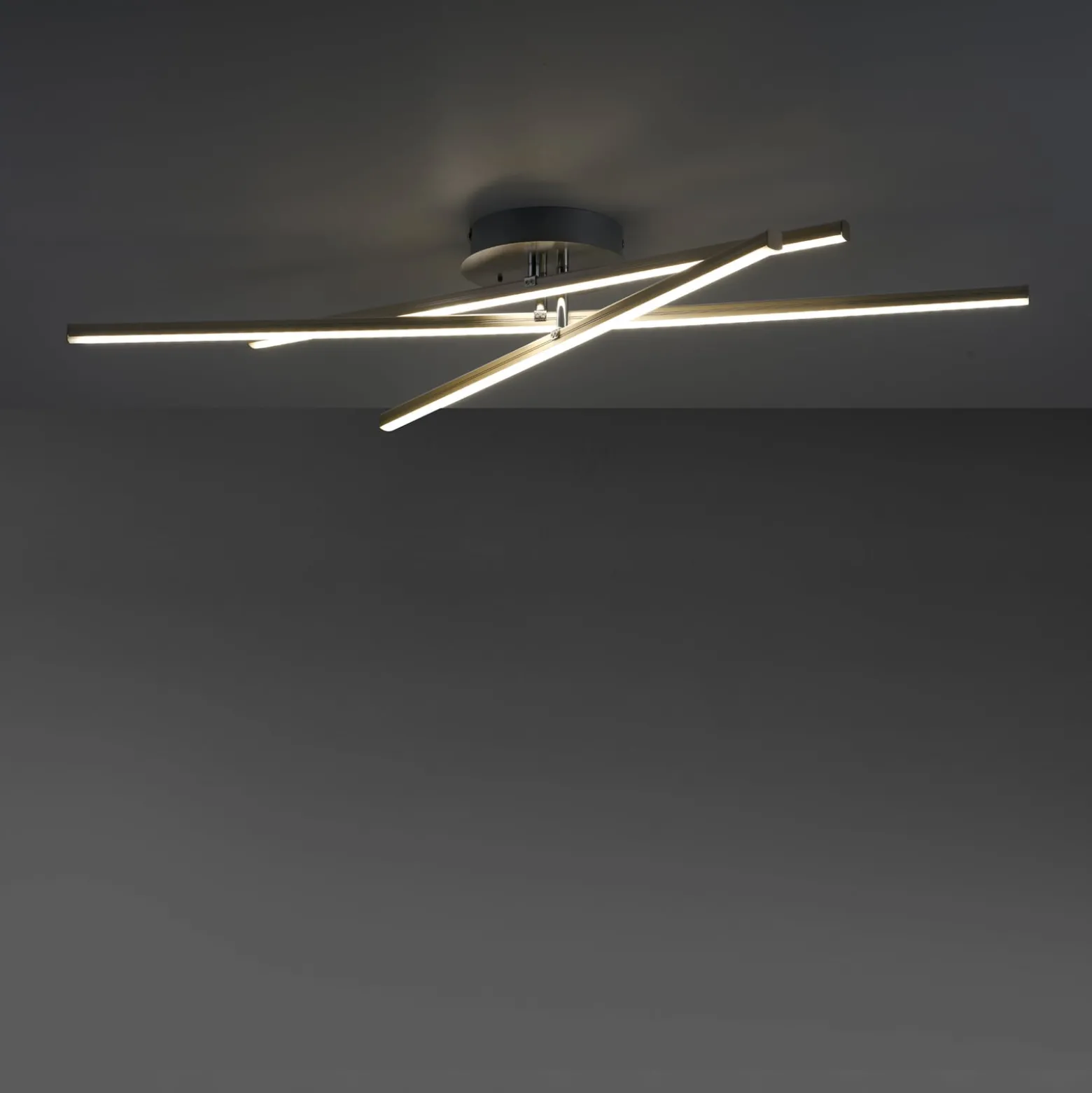 LED-Deckenlampe Alina mit RGB-Ambilight, dimmbar