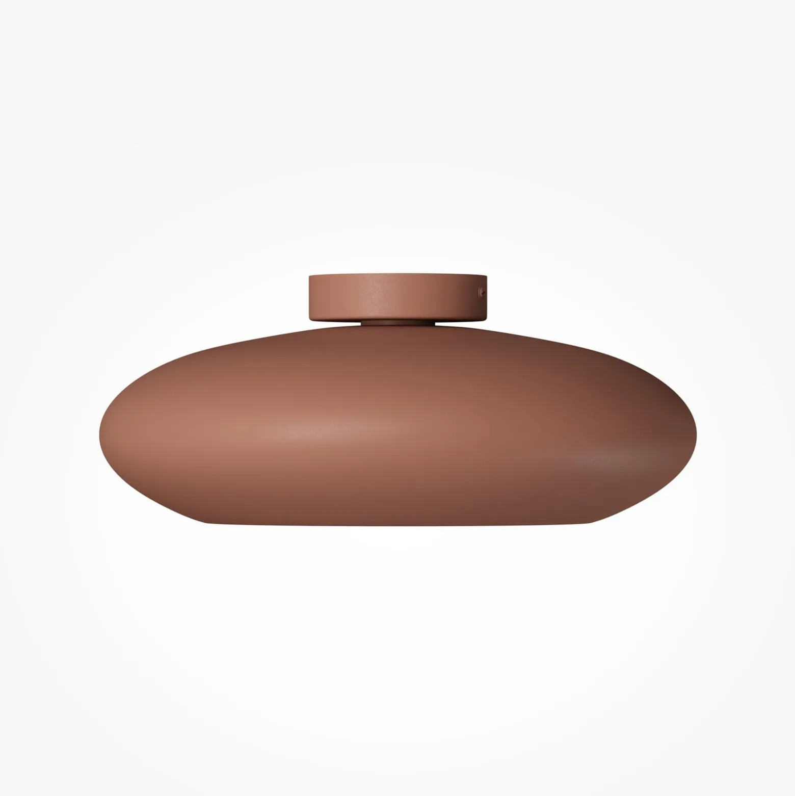 LED-Deckenlampe Aros, kupferfarben, Ø 40 cm, Metall, 3.000 K