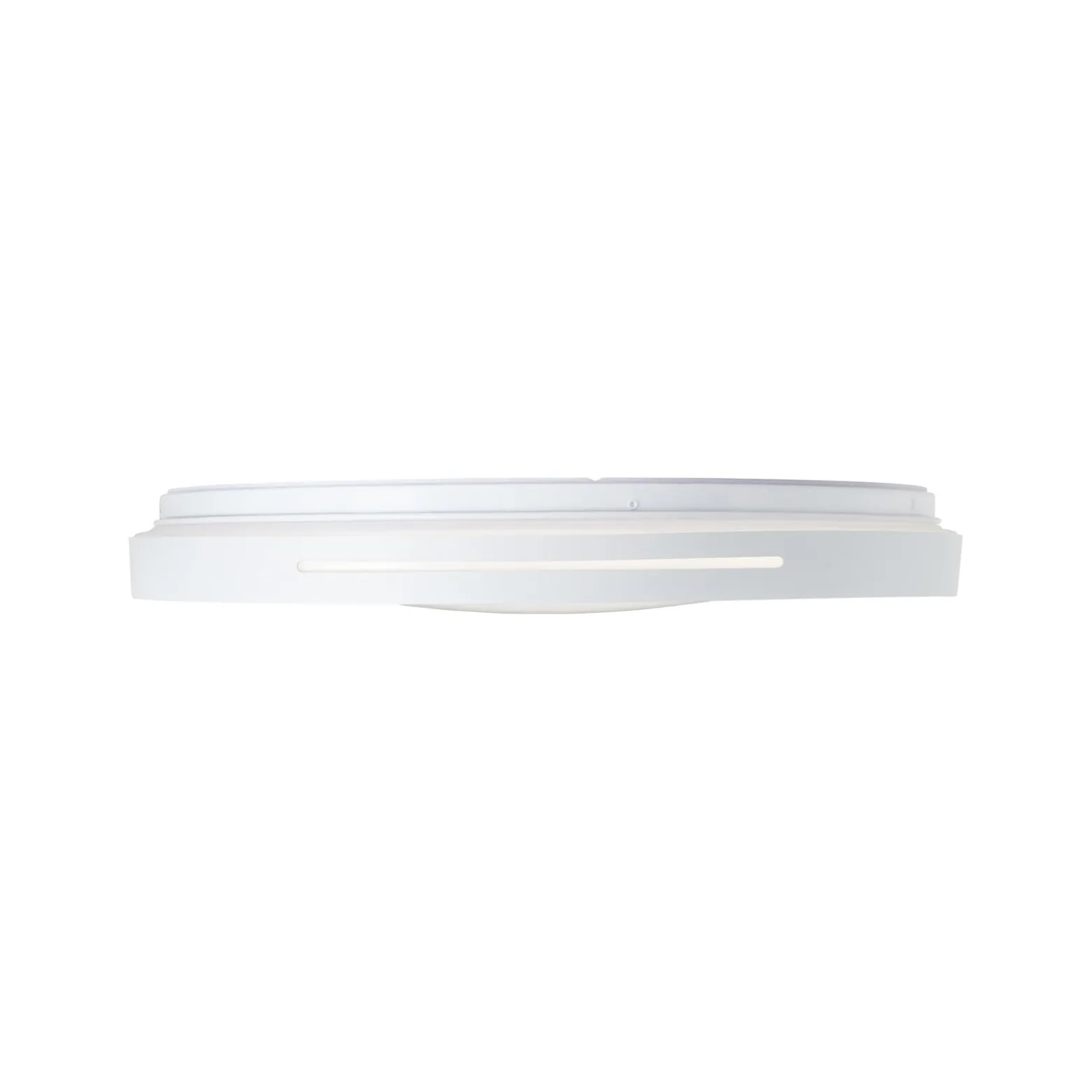 LED-Deckenlampe Barty, weiß/chrom, Ø 48,5 cm, CCT, Metall