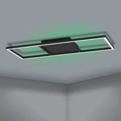 LED-Deckenlampe Calagrano-Z ZigBee RGB/CCT 64x24cm