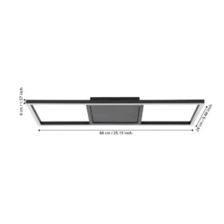 LED-Deckenlampe Calagrano-Z ZigBee RGB/CCT 64x24cm