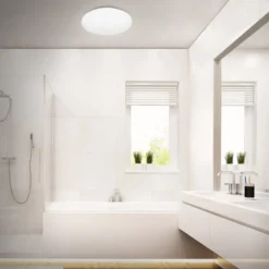 LED-Deckenlampe Case IP44 Sternenhimmel 840 Ø 28cm