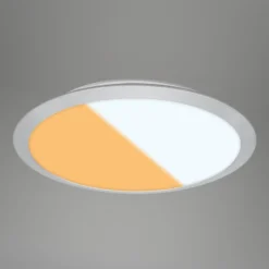 LED-Deckenlampe 3767014 CCT-Switch IP44 chrom matt
