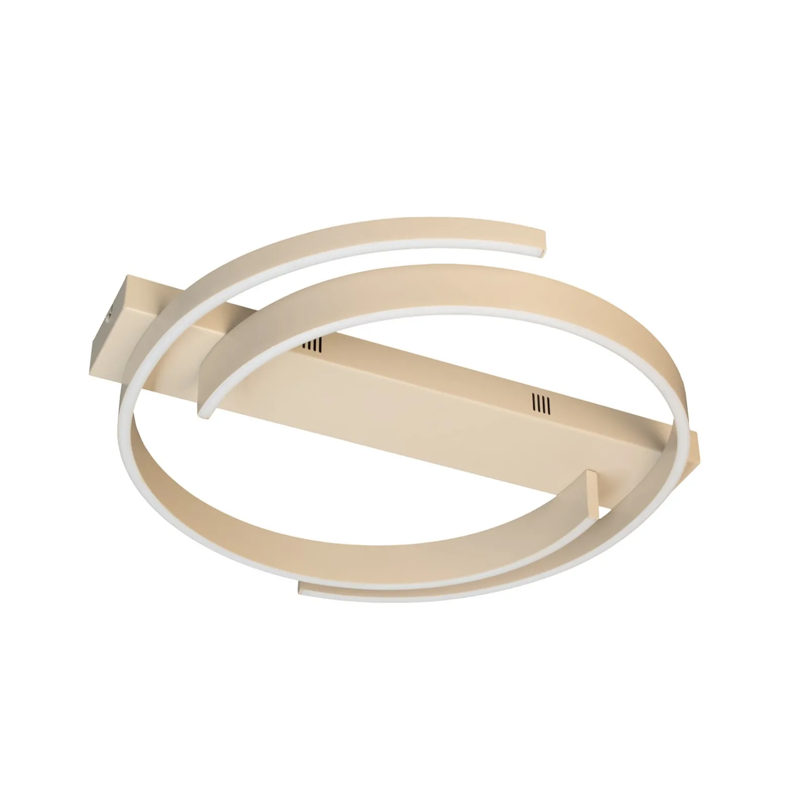 LED-Deckenlampe CIRCLY, sand, Ø 56 cm, Fernbedienung CCT dim
