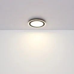 LED-Deckenlampe Davies mit Kristalleffekt Ø 34 cm