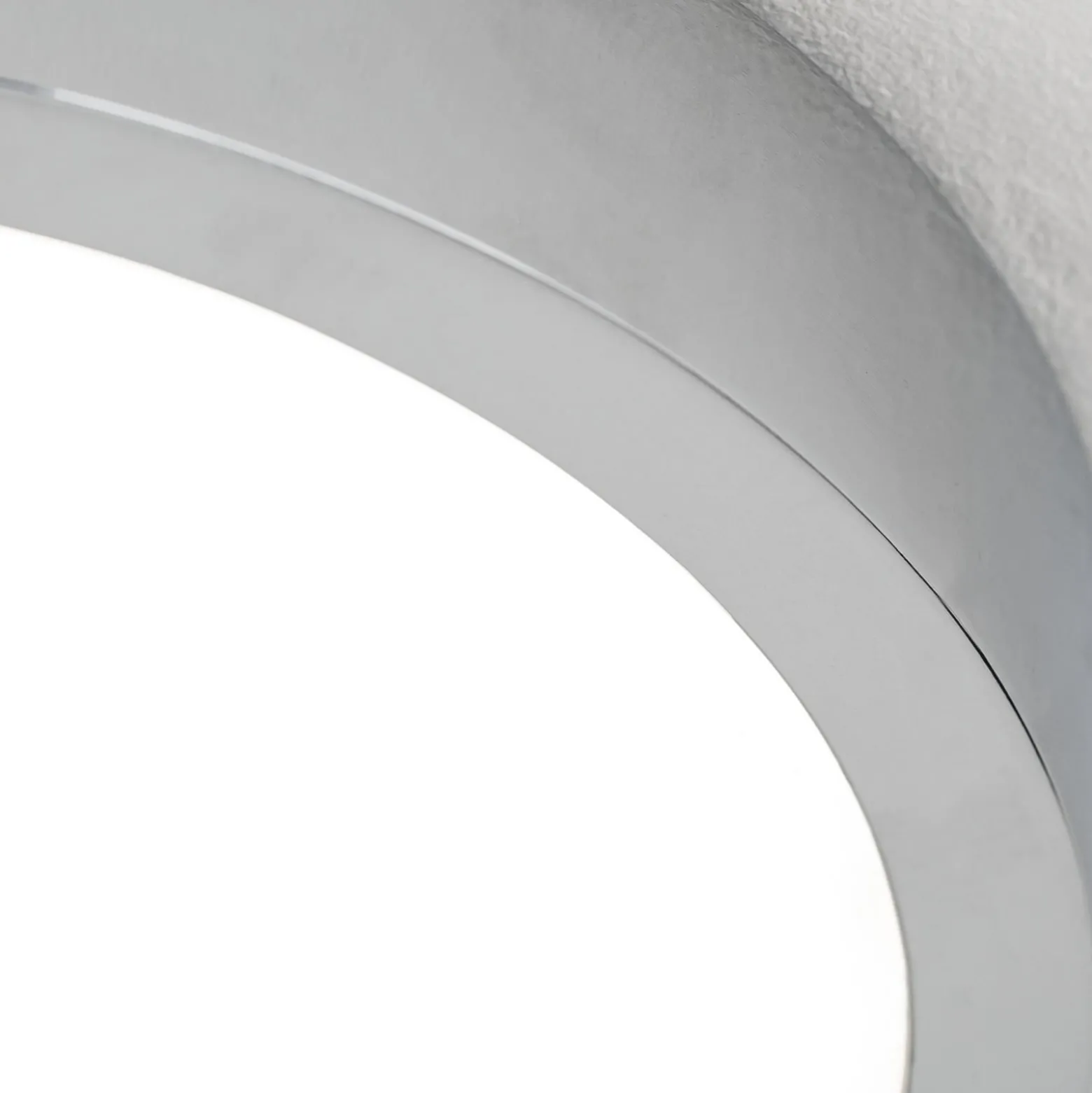LED-Deckenlampe Disc, chromfarben, Ø 14 cm, CCT, Metall