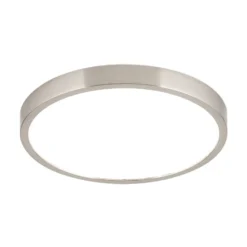 LED-Deckenlampe Disc, nickelfarben satiniert, Ø 24 cm, CCT