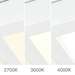 LED-Deckenlampe Disc, weiß Länge 40 cm CCT Metall/Kunststoff