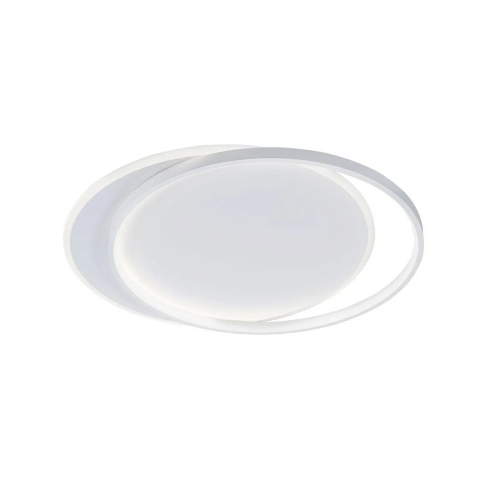 LED-Deckenlampe Evelyn, weiß, Länge 55 cm, Metall