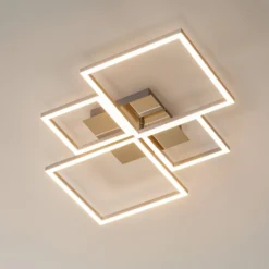 LED-Deckenlampe Frame, per Wandschalter dimmbar