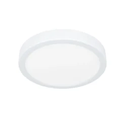 LED-Deckenlampe Fueva 5 IP44 3000K weiß Ø21cm