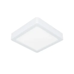 LED-Deckenlampe Fueva 5 IP44 3000K weiß 16x16cm