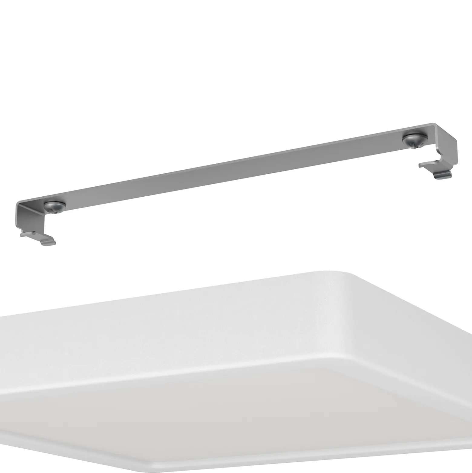 LED-Deckenlampe Fueva 5 IP44 3000K weiß 21x21cm