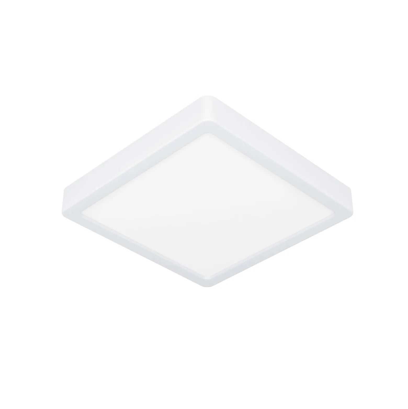 LED-Deckenlampe Fueva 5 IP44 3000K weiß 21x21cm