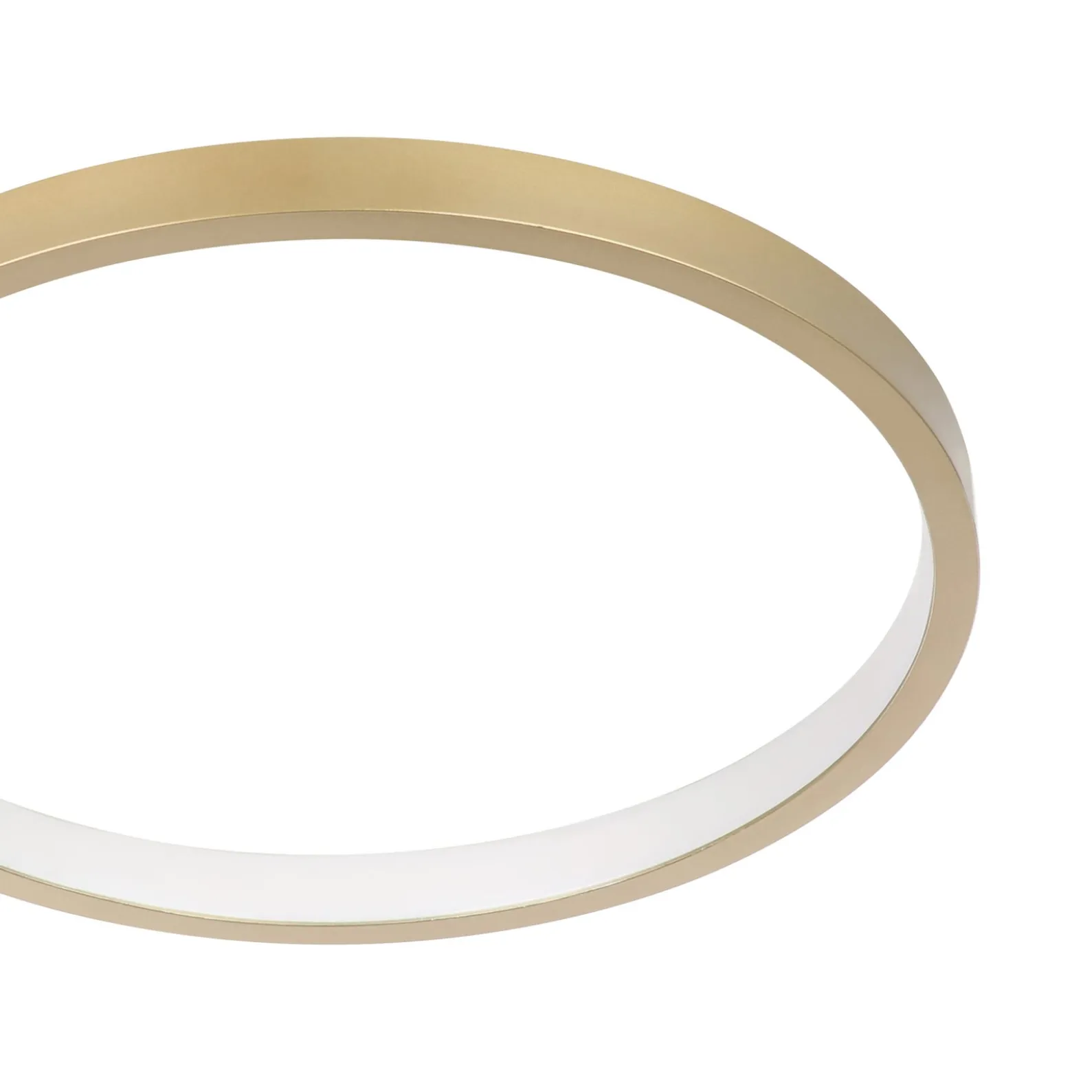LED-Deckenlampe Gafares, gold, Alu, 41 cm Fernbedienung CCT
