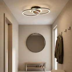 LED-Deckenlampe Giro 3-flammig rund Fernbedienung
