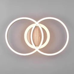 LED-Deckenlampe Giro 3-flammig rund Fernbedienung