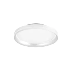 LED-Deckenlampe Isy, weiß, Ø 35 cm, Metall, CCT, dimmbar