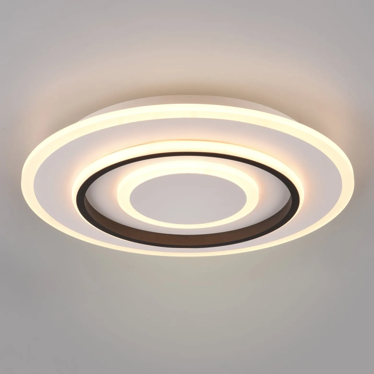 LED-Deckenlampe Jora rund Fernbedienung, Ø 41 cm