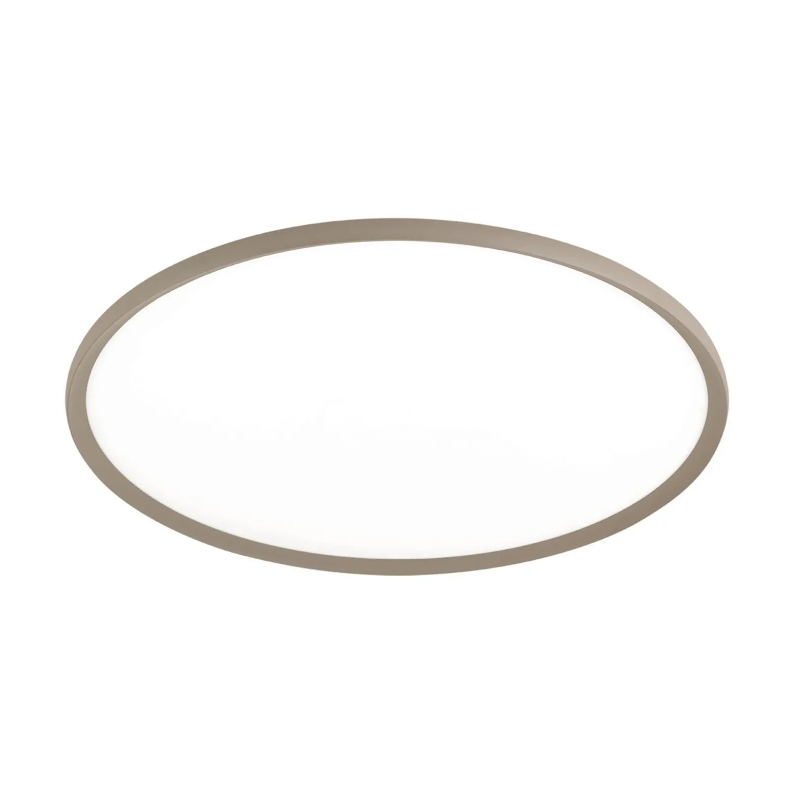 LED-Deckenlampe Kant, Ø 80 cm, khaki, CCT, Metall/Kunststoff
