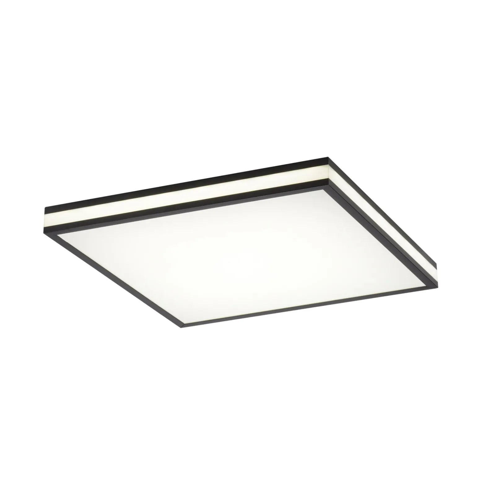 LED-Deckenlampe Mario, CTT, RGB, 45x45cm, schwarz