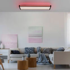 LED-Deckenlampe Mario 100x25cm, dimmbar, RGBW