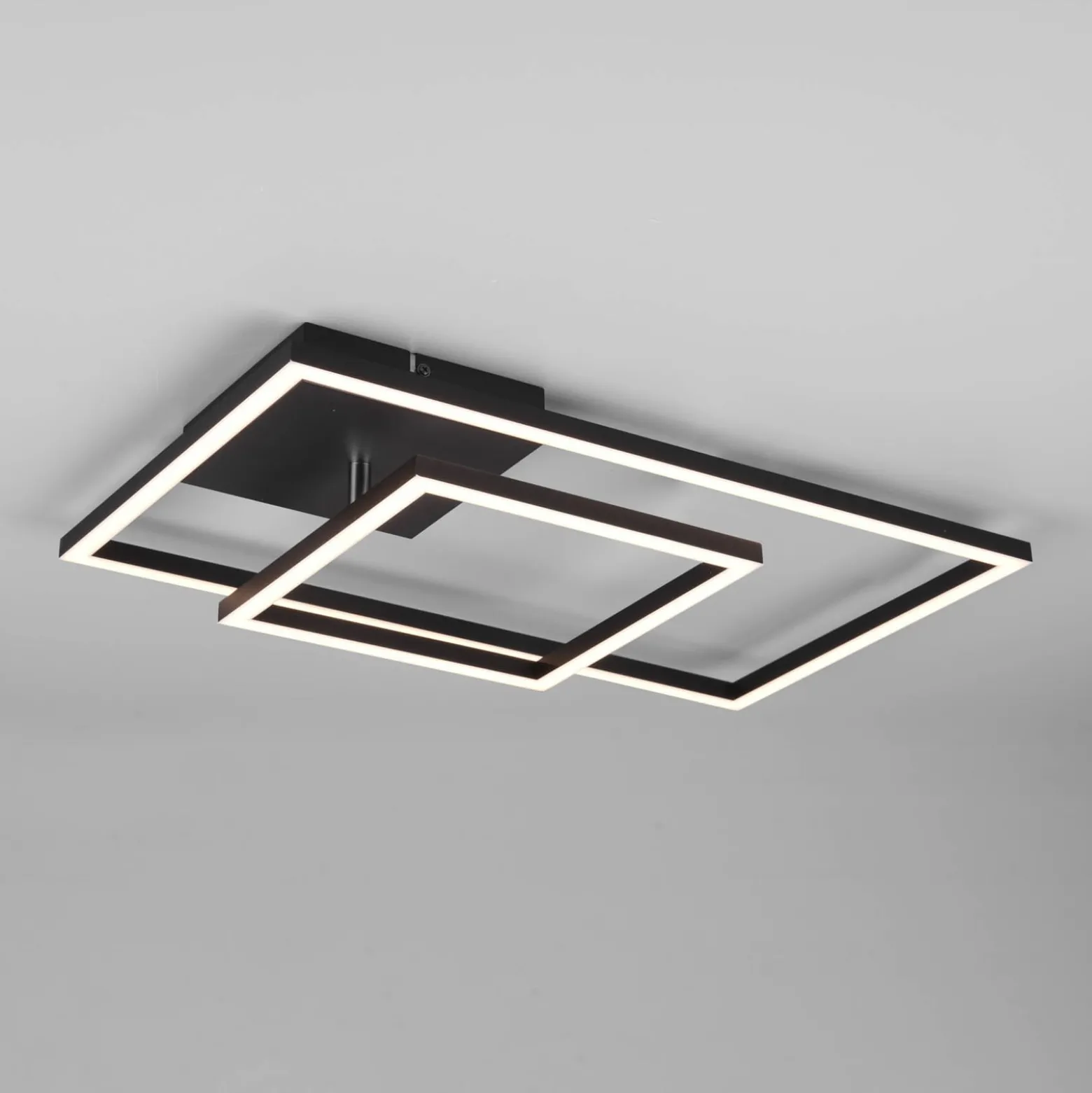 LED-Deckenlampe Padella schwenkbar 4.000K schwarz