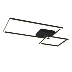 LED-Deckenlampe Padella schwenkbar 4.000K schwarz