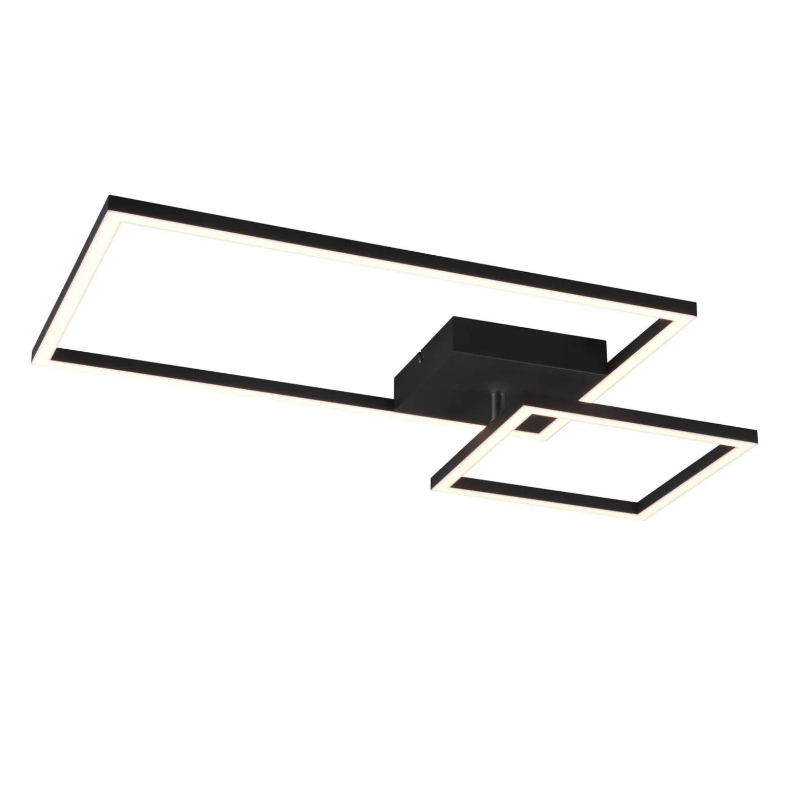 LED-Deckenlampe Padella schwenkbar 4.000K schwarz