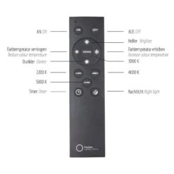 LED-Deckenlampe PURE Lines, Ø 35 cm, weiß, CCT
