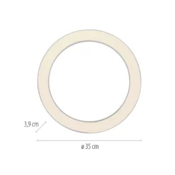 LED-Deckenlampe PURE Lines, Ø 35 cm, weiß, CCT