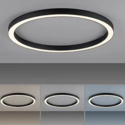 LED-Deckenlampe PURE Lines Round, Ø 70 cm, graphite, CCT