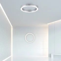 LED-Deckenlampe PURE Lines Round, diamond, Ø 50 cm, CCT
