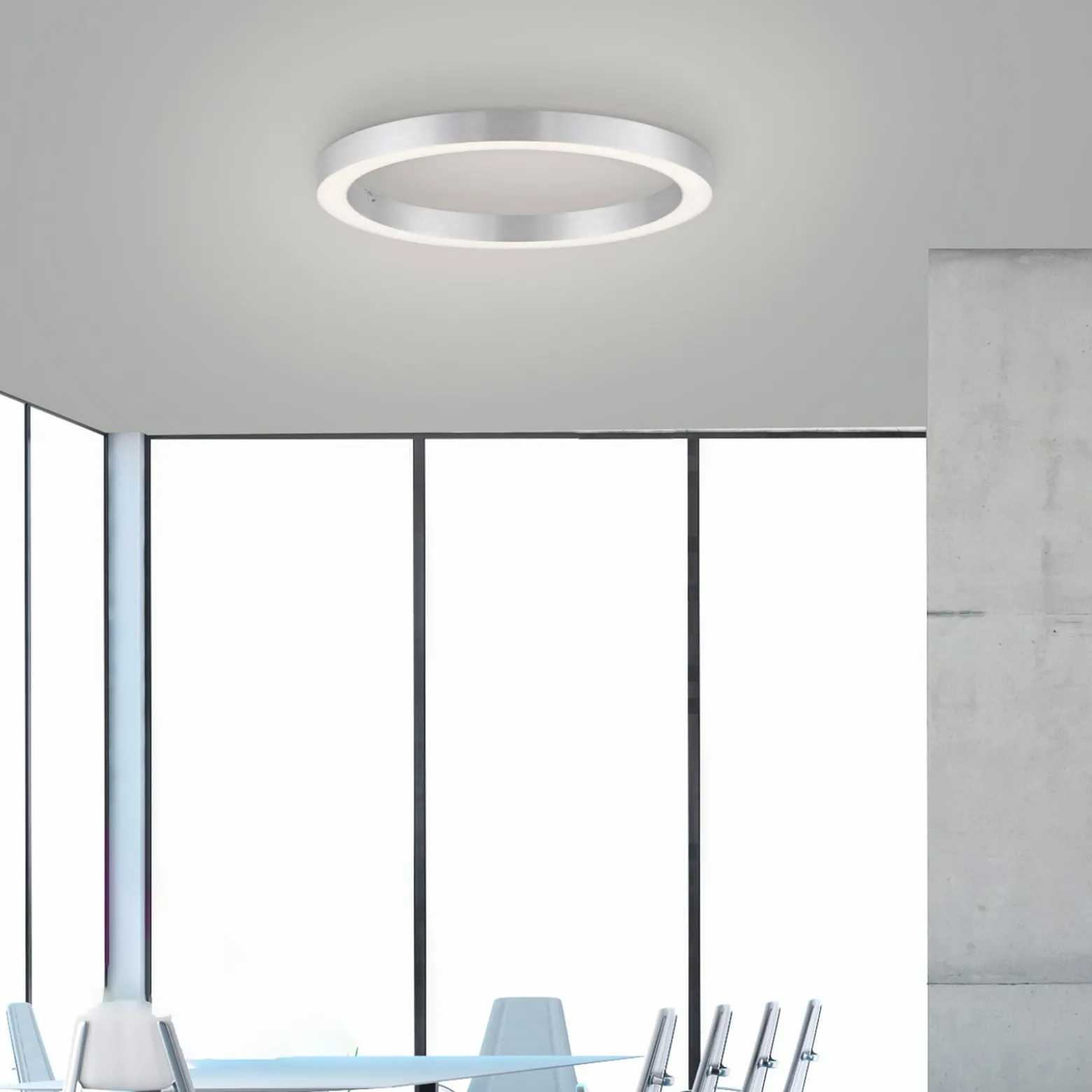 LED-Deckenlampe PURE Lines Round, diamond, Ø 50 cm, CCT