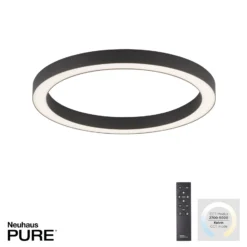 LED-Deckenlampe PURE Lines Round, graphite, Ø 50 cm, CCT