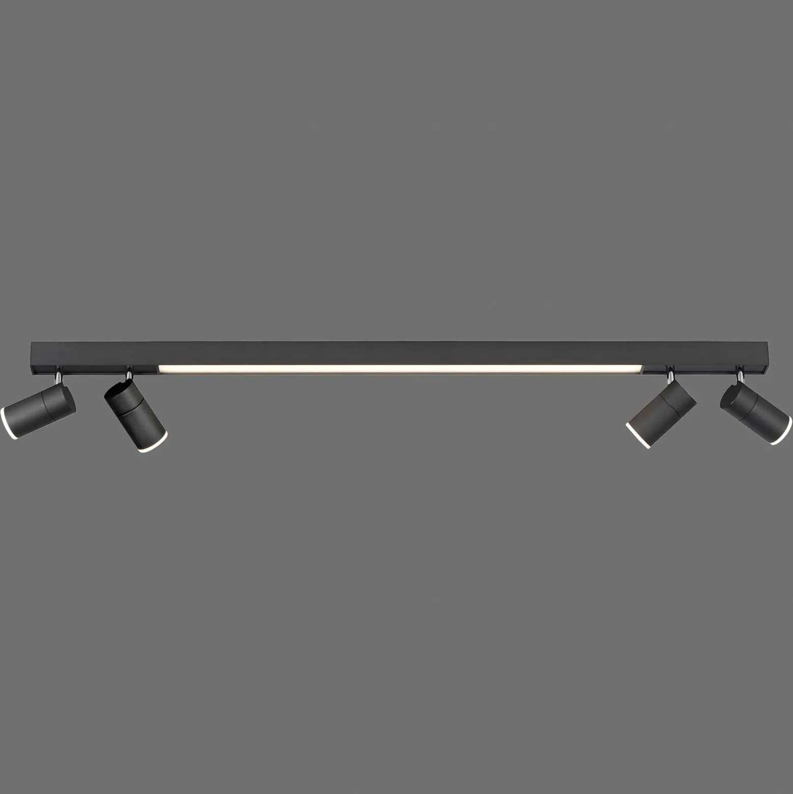 LED-Deckenlampe PURE Lines Spot, 120 cm, graphite