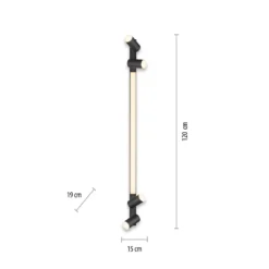 LED-Deckenlampe PURE Lines Spot, 120 cm, graphite