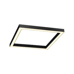 LED-Deckenlampe PURE Lines Square, graphite, 55 cm, CCT