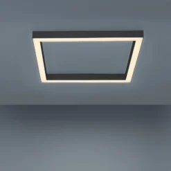 LED-Deckenlampe PURE Lines Square, graphite, 55 cm, CCT