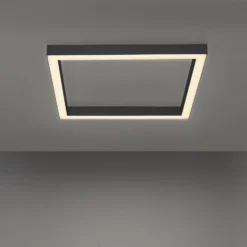LED-Deckenlampe PURE Lines Square, graphite, 55 cm, CCT