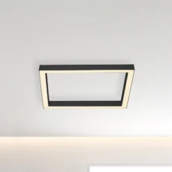 LED-Deckenlampe PURE Lines Square, graphite, 55 cm, CCT