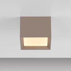 LED-Deckenlampe PURE Manhatten, bronce, 1-flg., CCT