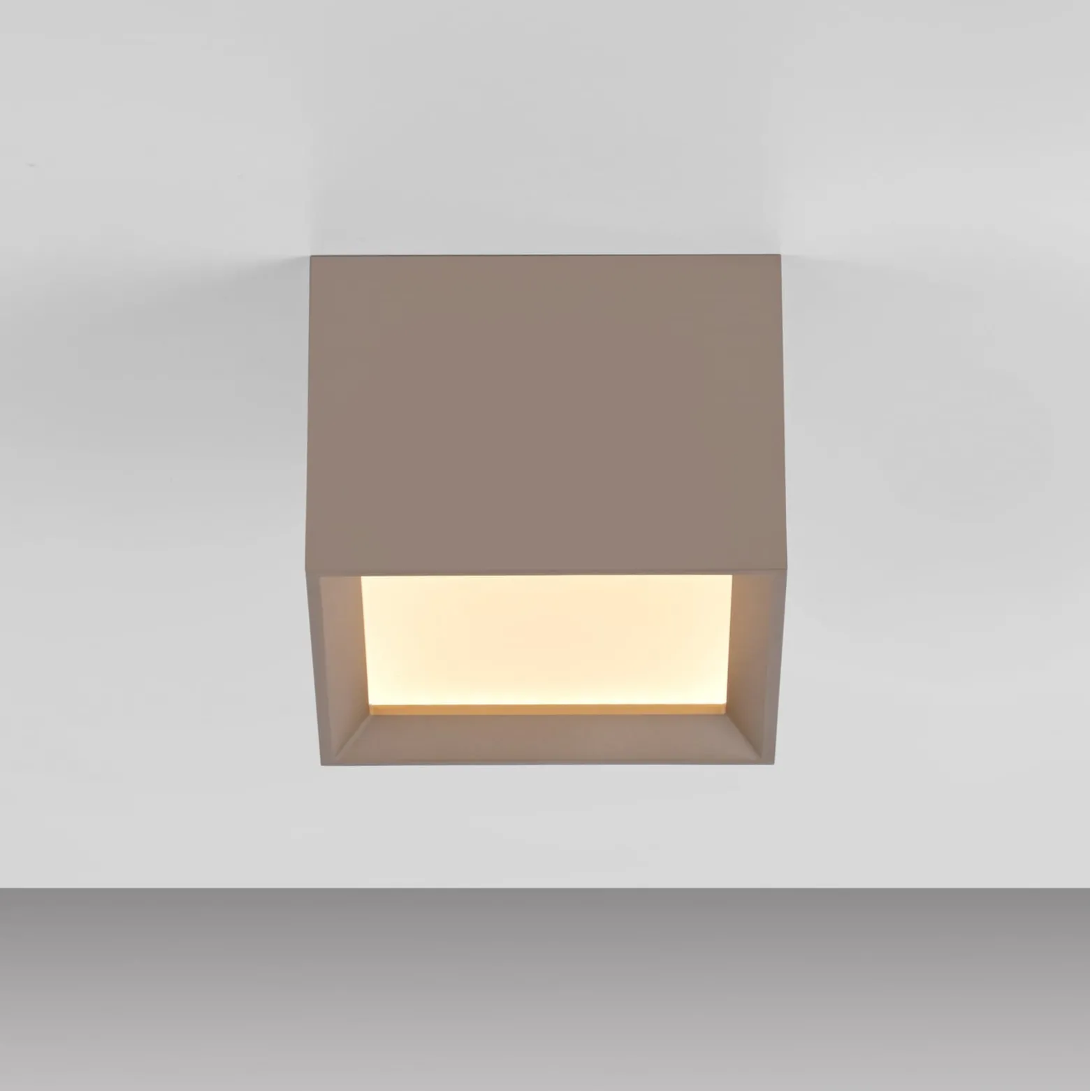 LED-Deckenlampe PURE Manhatten, bronce, 1-flg., CCT