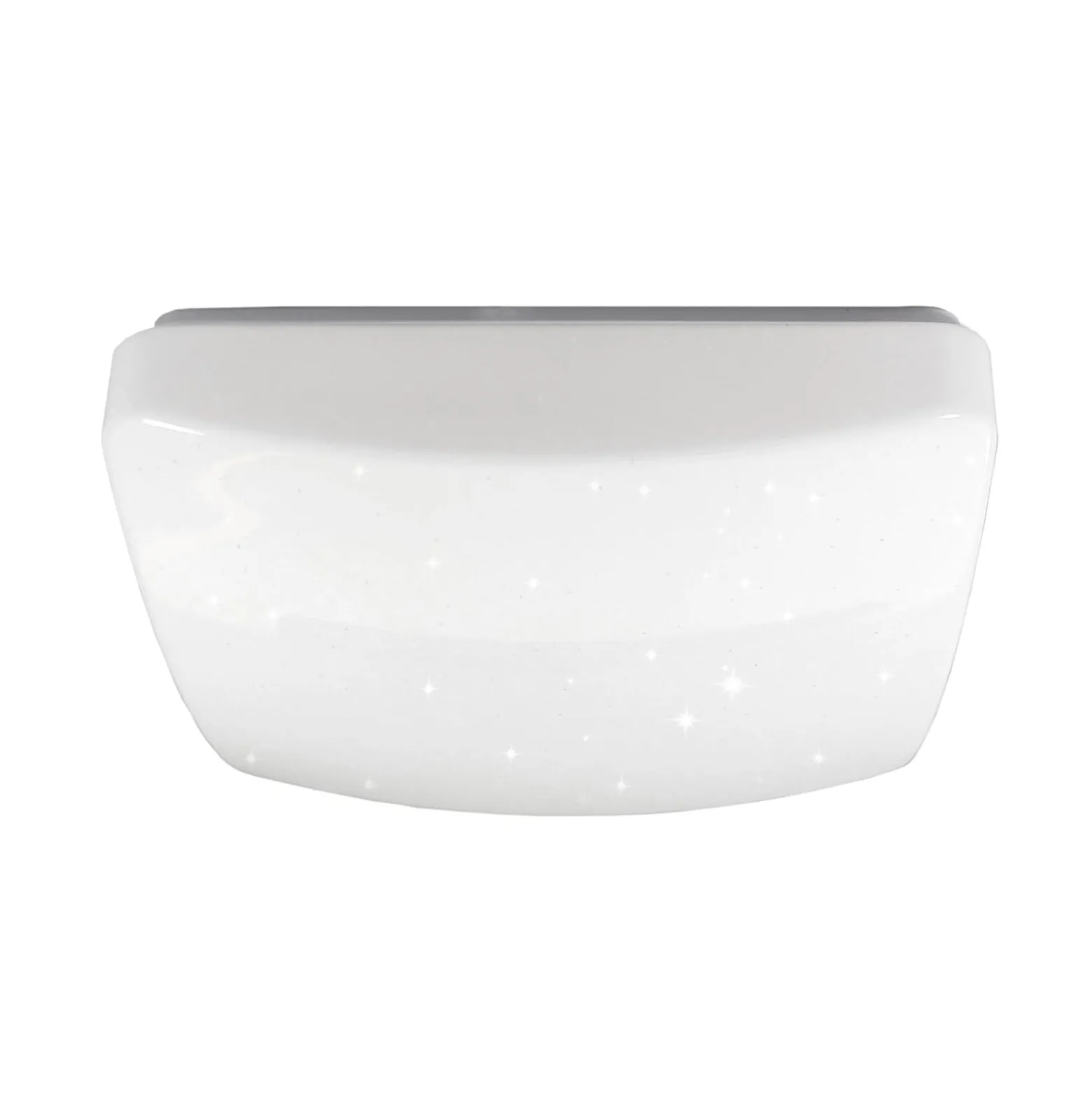 LED-Deckenlampe Reva Star 30 Square, weiß, Kunststoff, Stahl