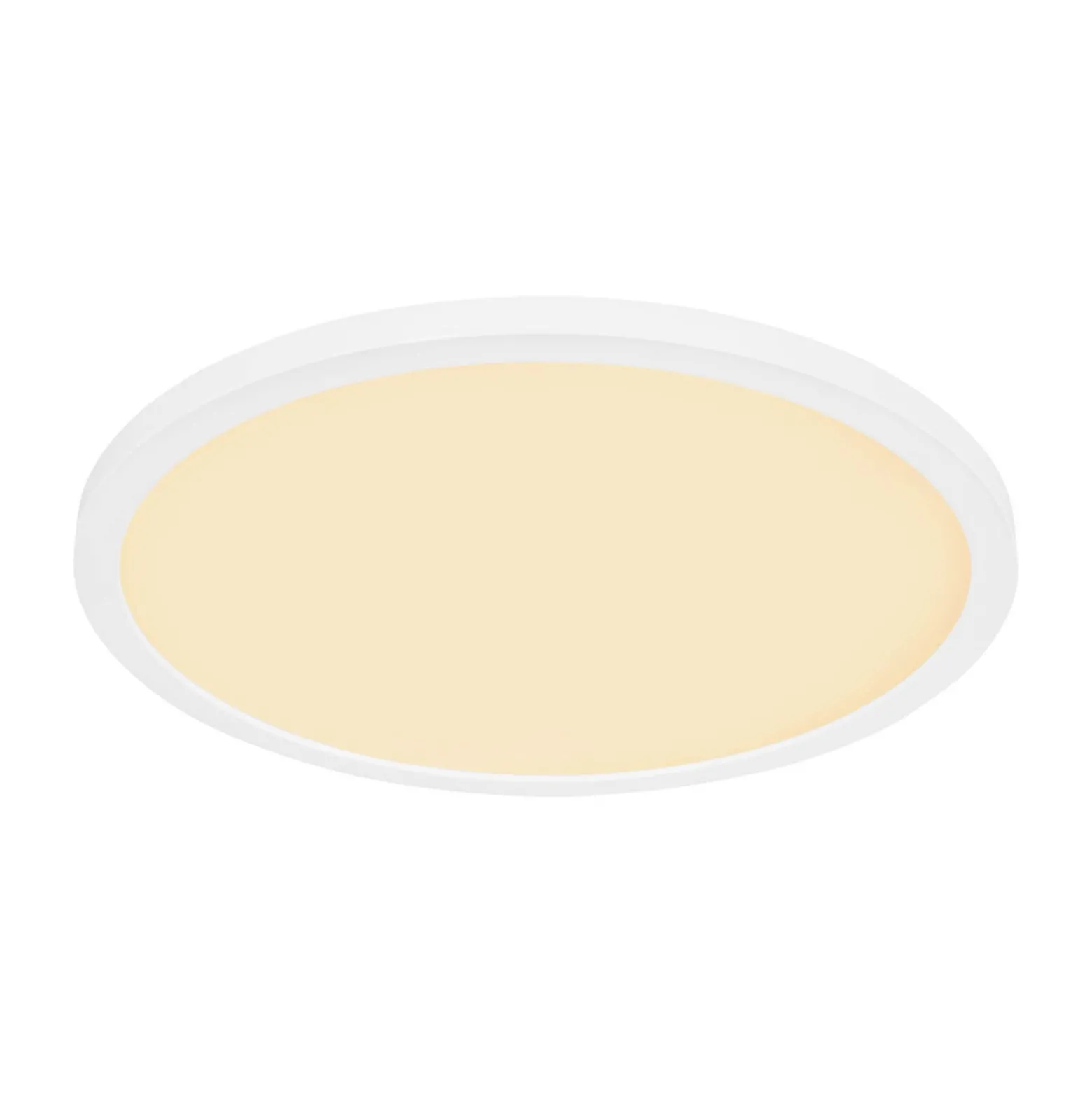 LED-Deckenlampe Sapana, weiß, Ø 42 cm, Kunststoff, IP44