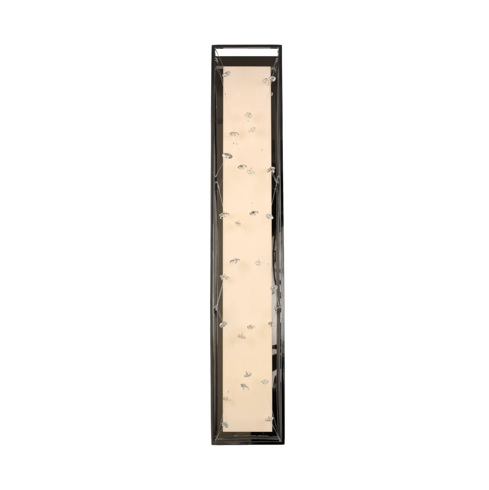 LED-Deckenlampe SKINA, chrom, 112 cm, CCT, dim Fernbedienung