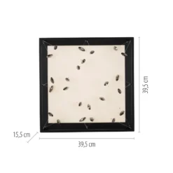 LED-Deckenlampe SKINA, schwarz, 40 cm, CCT dim Fernbedienung