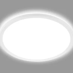 LED-Deckenlampe Slim, rund, 42cm