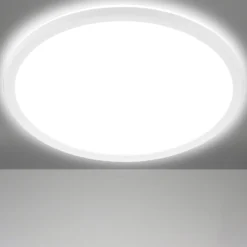 LED-Deckenlampe Slim, rund, 42cm